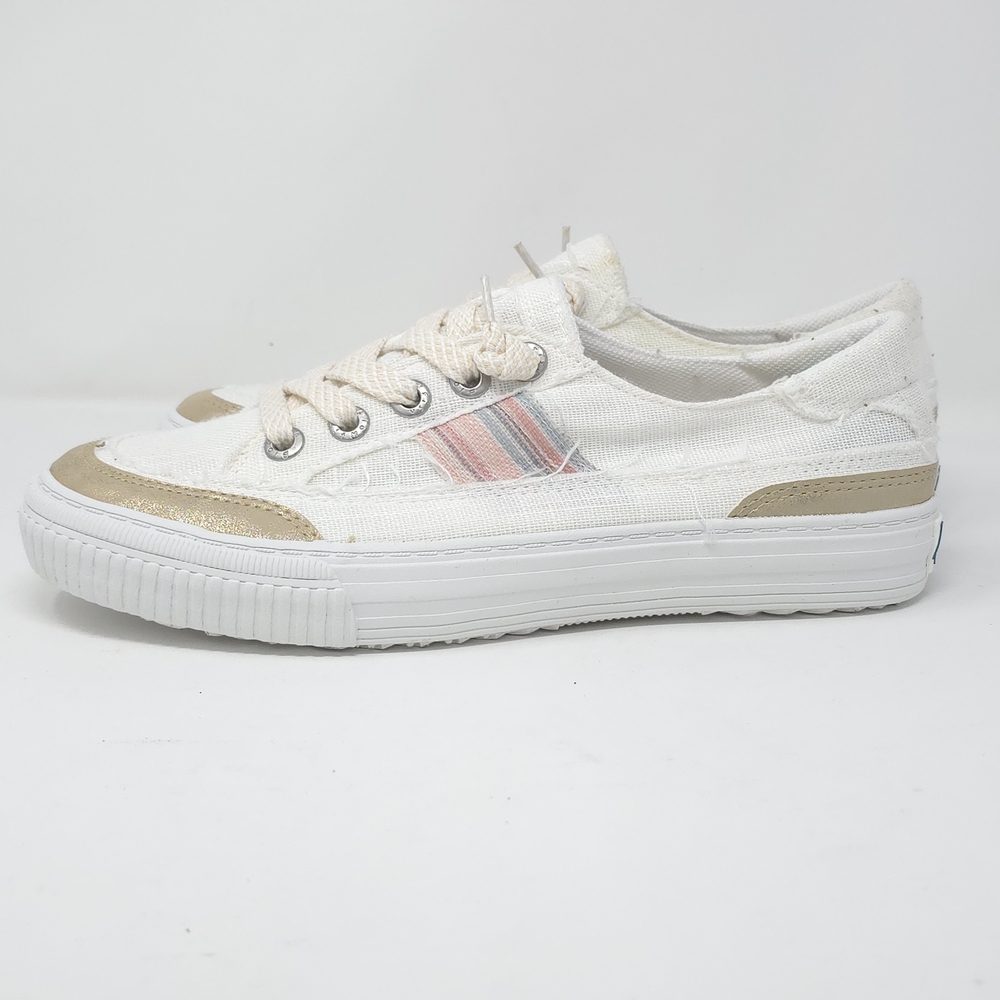 Blowfish Womens Alex Slip-on Fashion Sneaker White - Picture 3 of 8